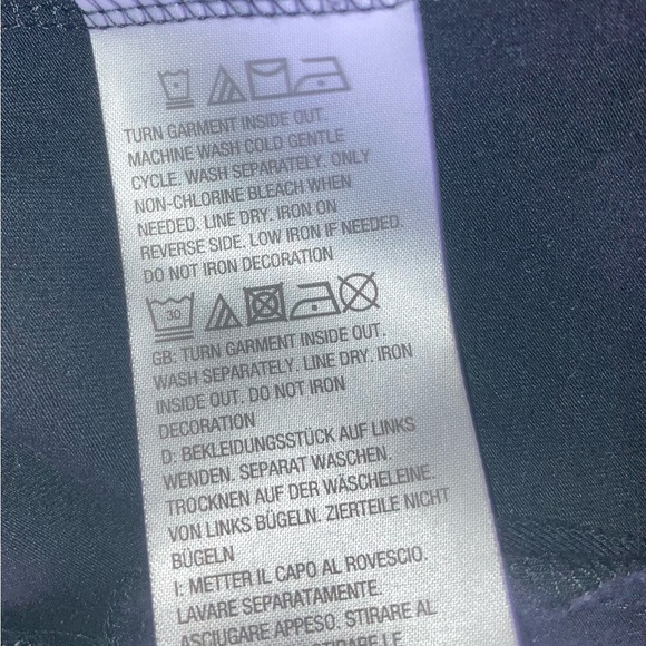 BOB MACKIE Wearable Art Sweater Lightweight Cardigan Floral Cotton Blend Black - Picture 4 of 5